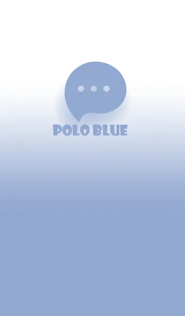 [LINE着せ替え] Polo Blue & White Theme V.3 (JP)の画像1