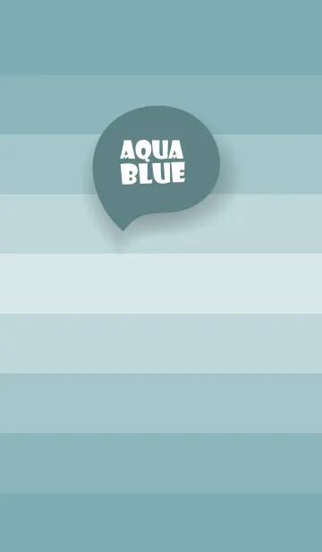 [LINE着せ替え] Aqua Blue Shade Theme V1 (JP)の画像1