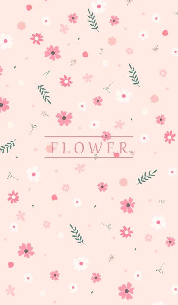 [LINE着せ替え] MANY FLOWERS PINK 36の画像1