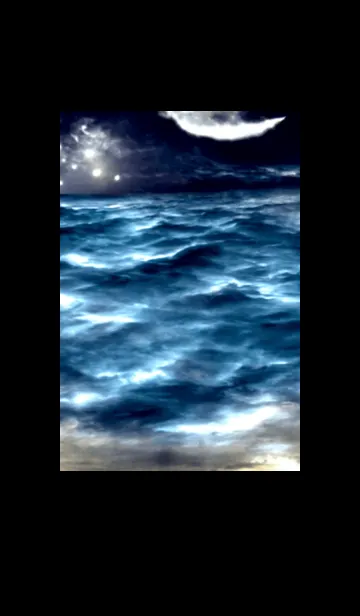 [LINE着せ替え] 夜の月 月の海 #DkC0_4。の画像1