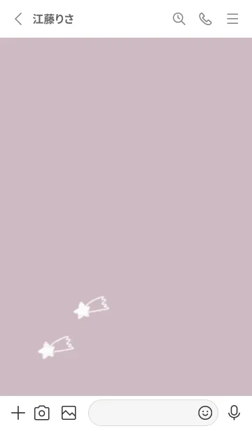 [LINE着せ替え] doodle stars(くすみ1-07)の画像2