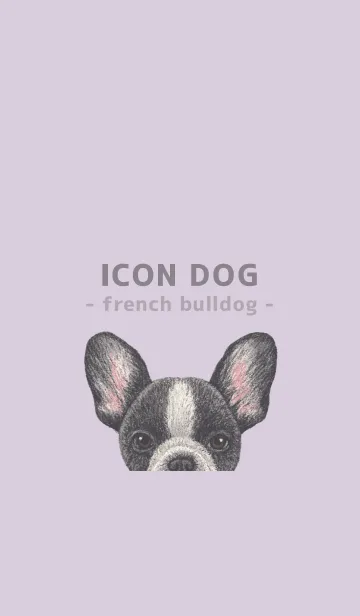 [LINE着せ替え] ICON DOG - フレンチブルドッグ - PL/06の画像1