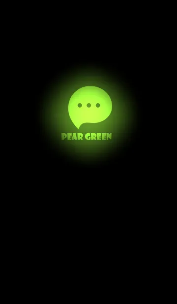 [LINE着せ替え] Pear Green Light Theme V3 (JP)の画像1