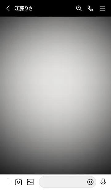 [LINE着せ替え] Platinum Grey Light Theme V3 (JP)の画像2