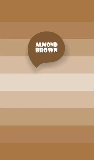 [LINE着せ替え] Almond Brown Shade Theme V1 (JP)の画像1