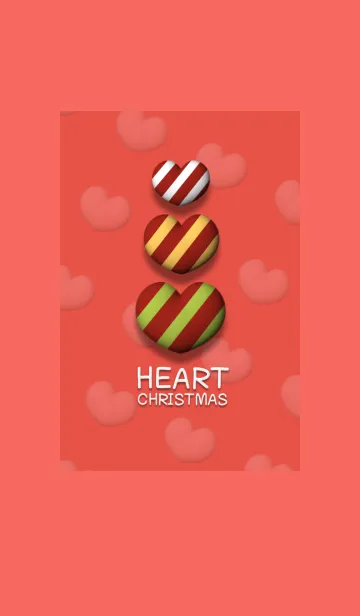 [LINE着せ替え] Christmas - Heart 3の画像1