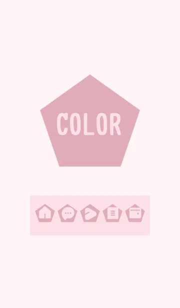 pink color I15の着せ替えメイン画像