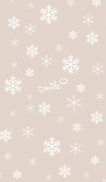 [LINE着せ替え] 雪の結晶 大人8の画像1