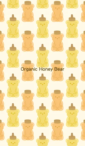 [LINE着せ替え] Organic Honey Bearの画像1