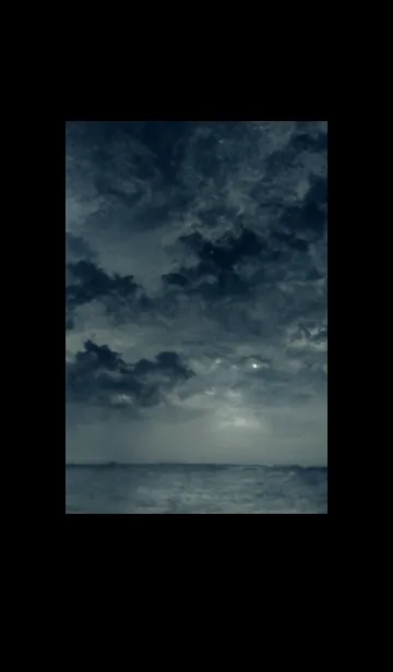 [LINE着せ替え] 夜の月 月の海 #Dla_7。の画像1