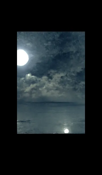 [LINE着せ替え] 夜の月 月の海 #Dla_6。の画像1