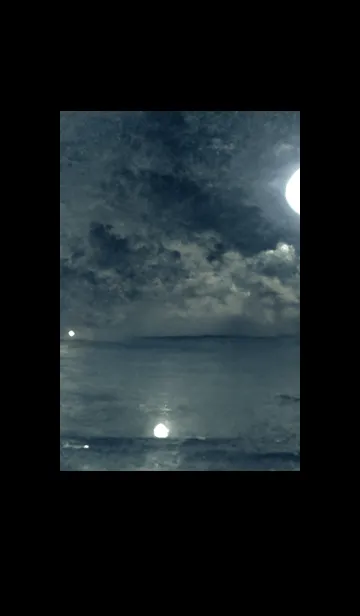 [LINE着せ替え] 夜の月 月の海 #Dla_4。の画像1