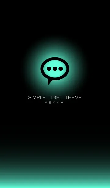 [LINE着せ替え] SIMPLE LIGHT ICON-GRADATION 34の画像1