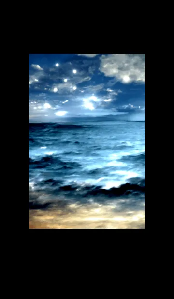 [LINE着せ替え] 夜の月 月の海 #Dla_1。の画像1