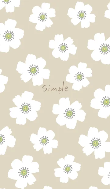 [LINE着せ替え] かわいい アネモネ13の画像1