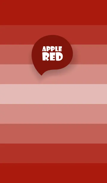 [LINE着せ替え] Apple Red Shade Theme V1 (JP)の画像1