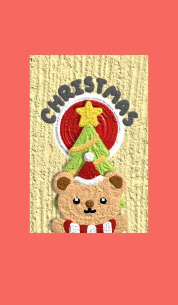 [LINE着せ替え] Christmas & Cute Bearの画像1