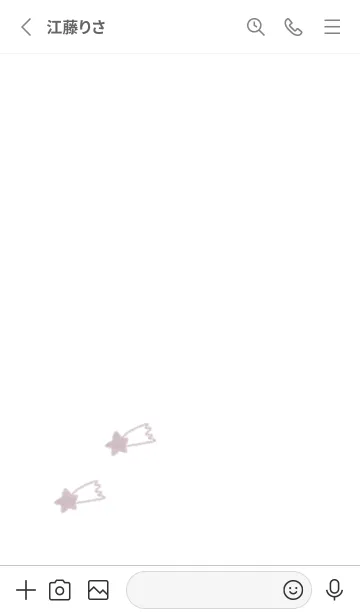 [LINE着せ替え] doodle stars(くすみ2-07)の画像2