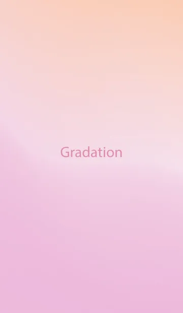 [LINE着せ替え] gradation ORANGE&PINK 28の画像1