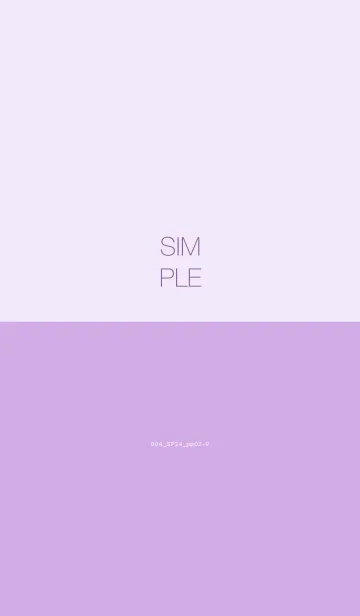 [LINE着せ替え] 004_24_パープル2-9の画像1