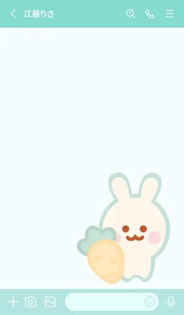 [LINE着せ替え] Pastel Easter themeの画像2