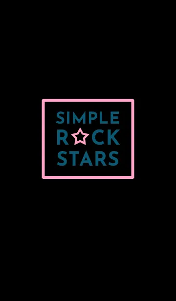 [LINE着せ替え] シンプル ロック スター 11の画像1