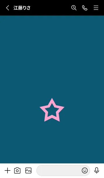 [LINE着せ替え] シンプル ロック スター 11の画像2