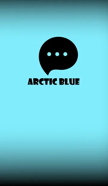 [LINE着せ替え] Arctic Blue And Black V.3 (JP)の画像1