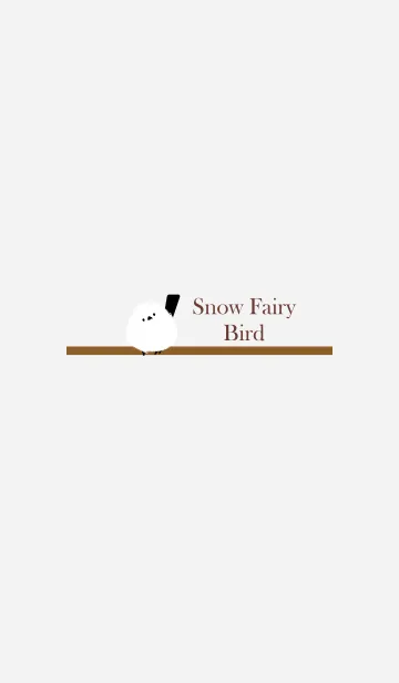 [LINE着せ替え] Snow Fairy Bird...47の画像1