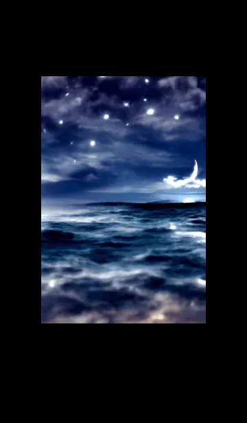 [LINE着せ替え] 夜の月 月の海 #Dlb_14。の画像1