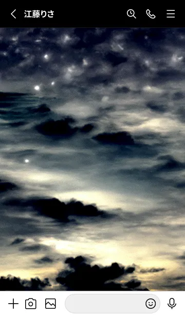 [LINE着せ替え] 夜の月 月の海 #Dlb_9。の画像2