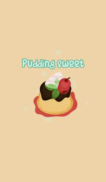 [LINE着せ替え] Pudding sweetの画像1