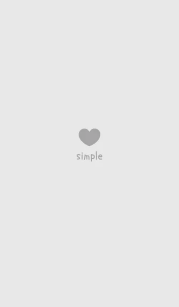 超シンプル21<グレー>のLINE着せ替え