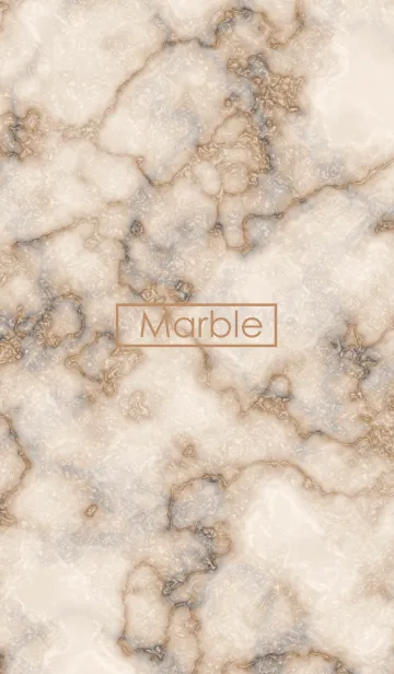 [LINE着せ替え] Marble Brown 43の画像1