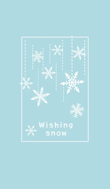 [LINE着せ替え] Wishing snowの画像1