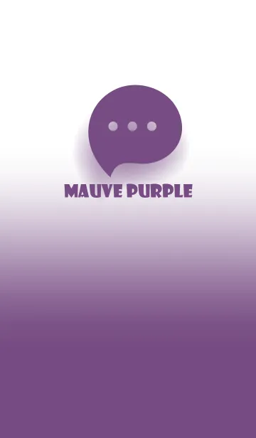 [LINE着せ替え] Mauve Purple & White Theme V.3 (JP)の画像1