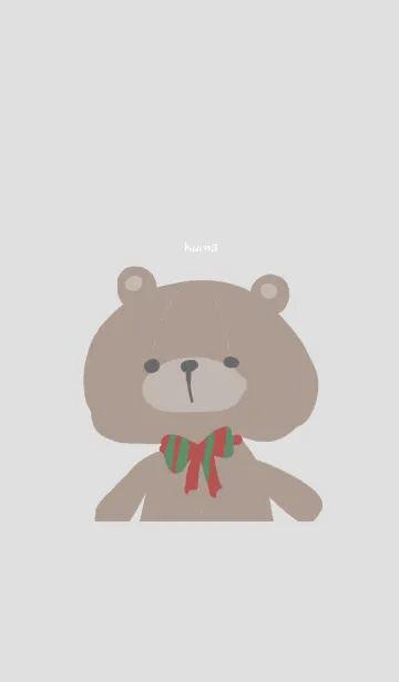 [LINE着せ替え] クマチャンの画像1