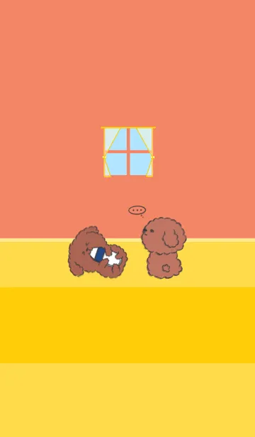 Naughty Teddy J-orange (Red05)の着せ替えメイン画像