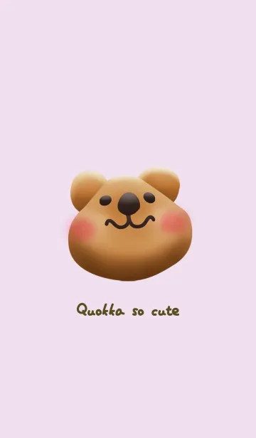 [LINE着せ替え] Quokka so cuteの画像1