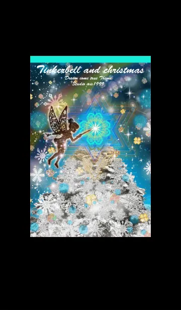 [LINE着せ替え] 願いが叶う✨ティンカー・ベル✨クリスマス2#の画像1