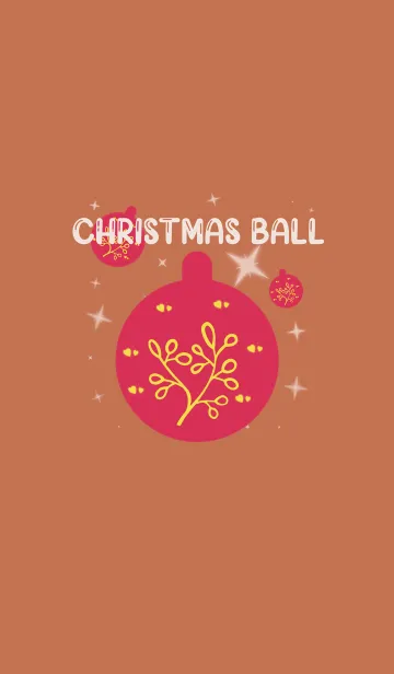 [LINE着せ替え] Christmas ballの画像1