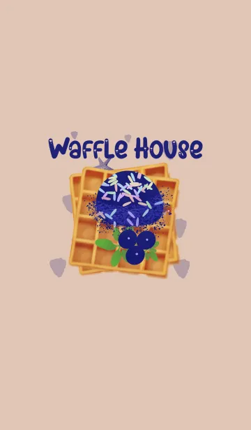 [LINE着せ替え] Waffle Houseの画像1