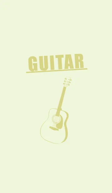 [LINE着せ替え] GUITAR COLOR ホワイトリリーの画像1