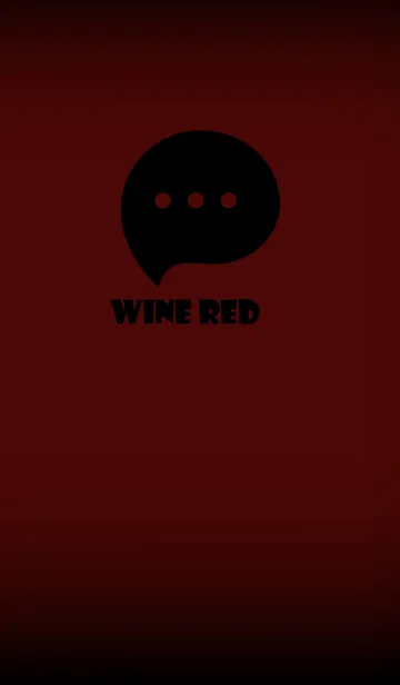 [LINE着せ替え] Wine Red And Black V.3 (JP)の画像1