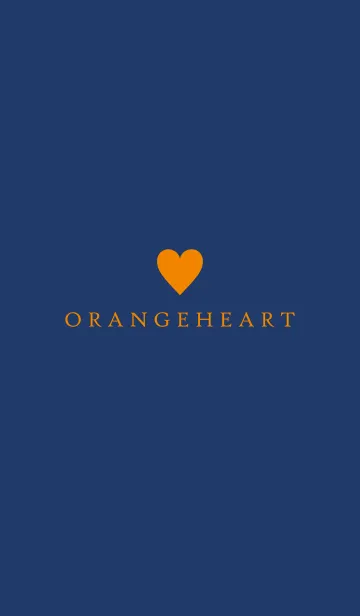 [LINE着せ替え] ORANGE HEART - 14 -の画像1