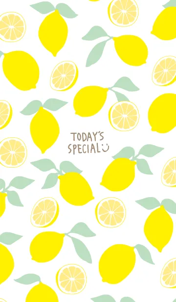 [LINE着せ替え] オシャレ レモン20の画像1