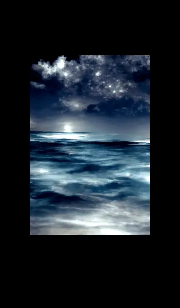 [LINE着せ替え] 夜の月 月の海 #Dlb_26。の画像1