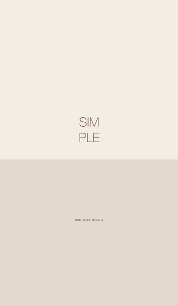 [LINE着せ替え] 005_24_ブラウン2-3の画像1