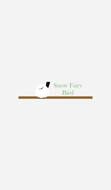 [LINE着せ替え] Snow Fairy Bird...51の画像1