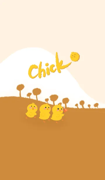 [LINE着せ替え] Little Yellow Chicken J-Toffeeの画像1